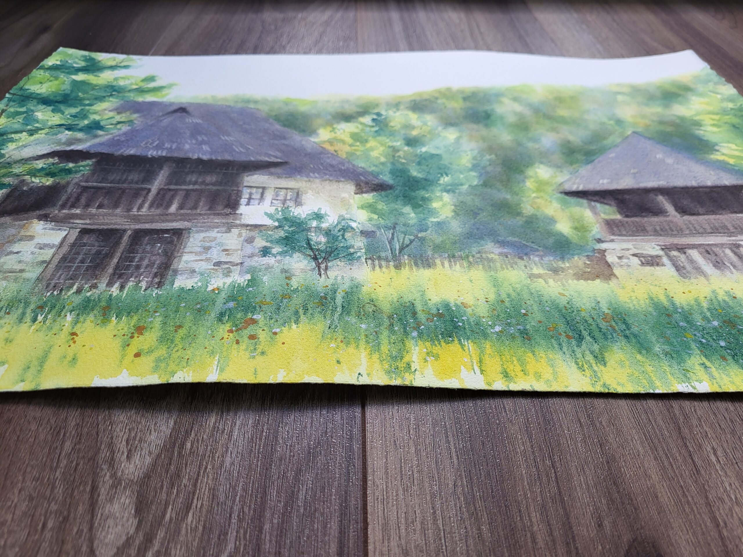 Traditional Romanian Household in the Afternoon Light - Image 2