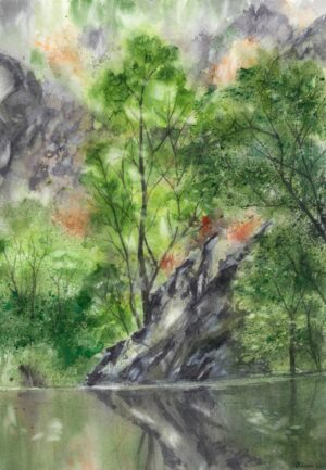 Landscape at Rudaria (Watermills)