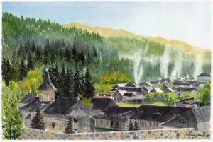 Voroneț Village and Monastery