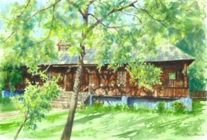 Traditional Romanian House