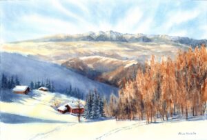 Carpathians in Winter
