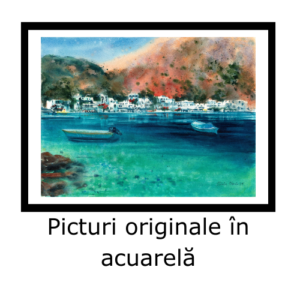 Picturi originale în acuarelă