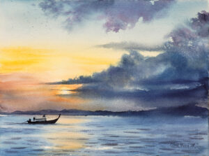 Apus de soare în Krabi