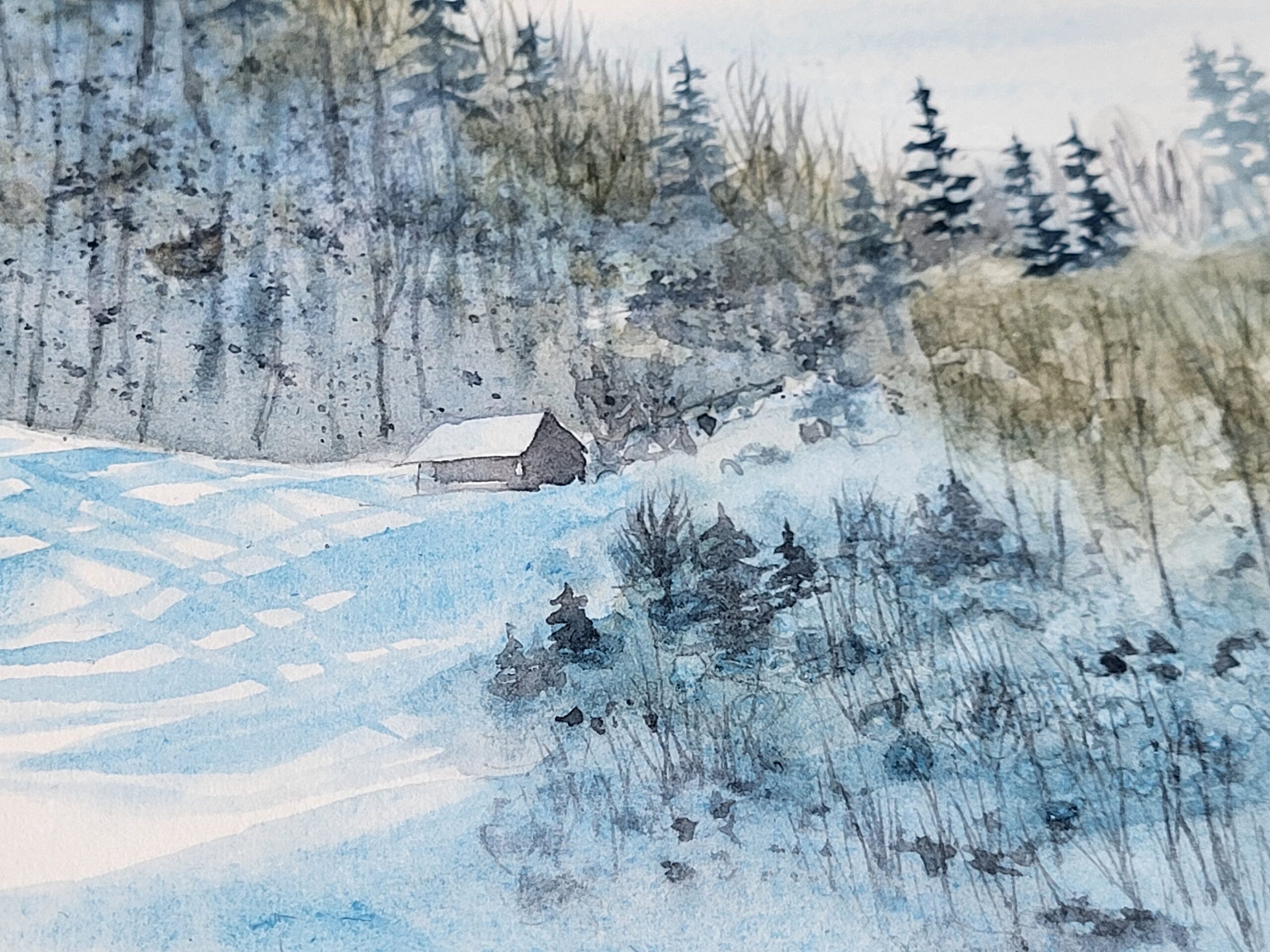 Iarna în cătunul Dâmbovicioara - imagine 4