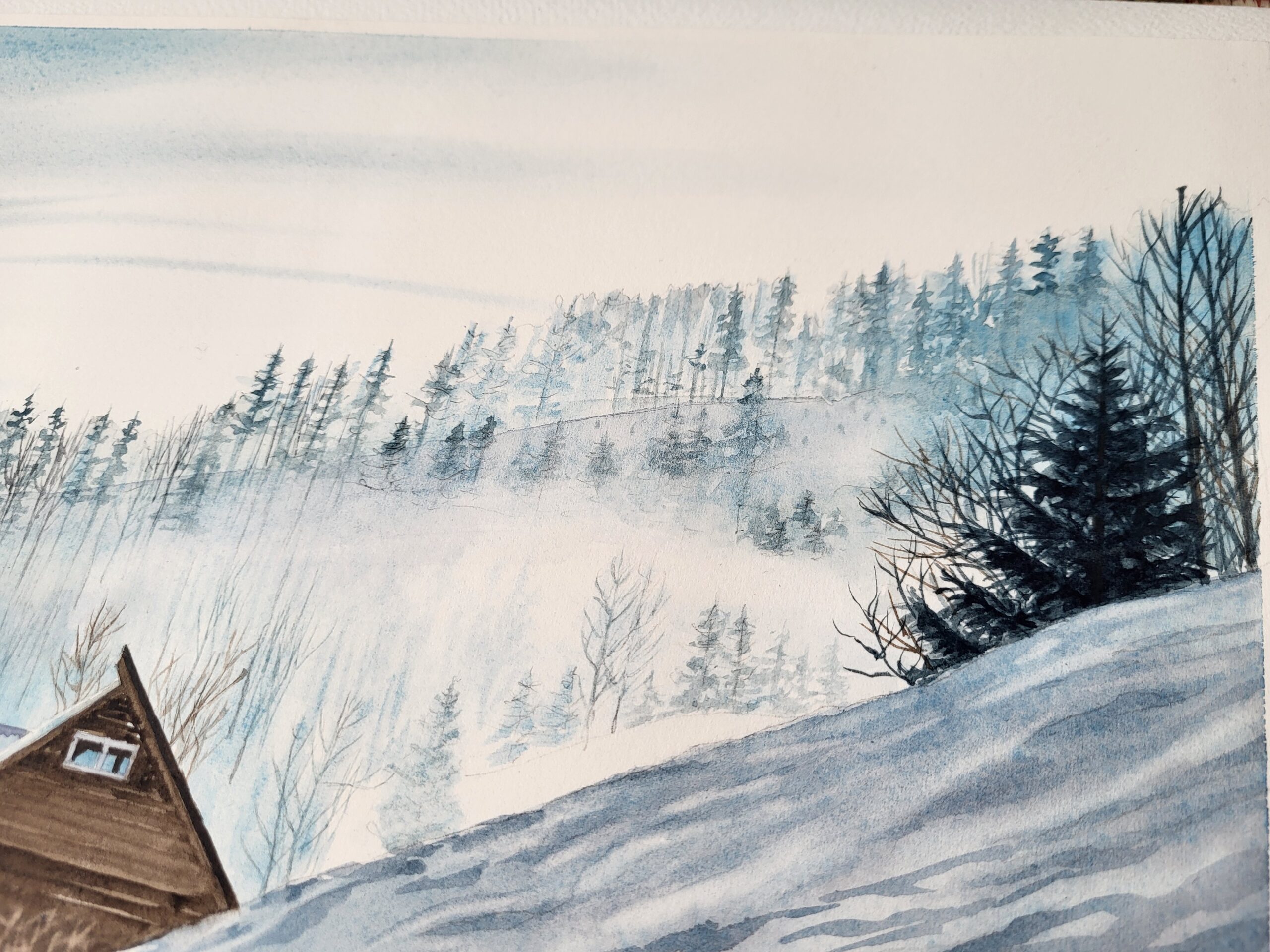 Iarna în cătunul Dâmbovicioara - imagine 3