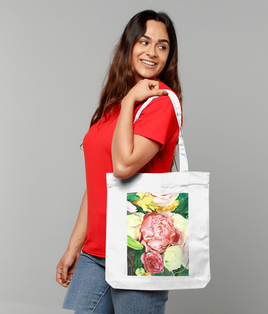 Portrait of a Rose Tote Bag - Image 2