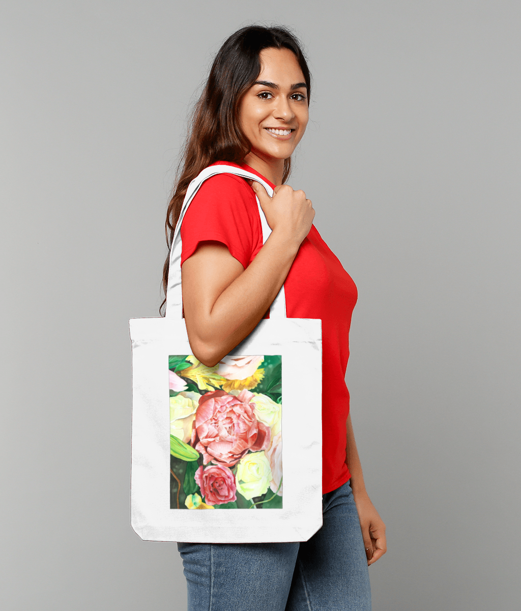 Portrait of a Rose Tote Bag - Image 3