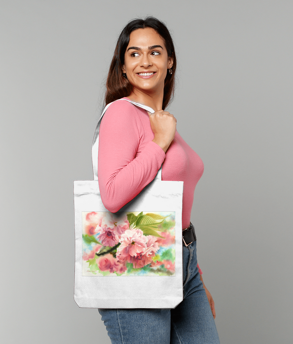 Sakura Blossoms Tote Bag - Image 4