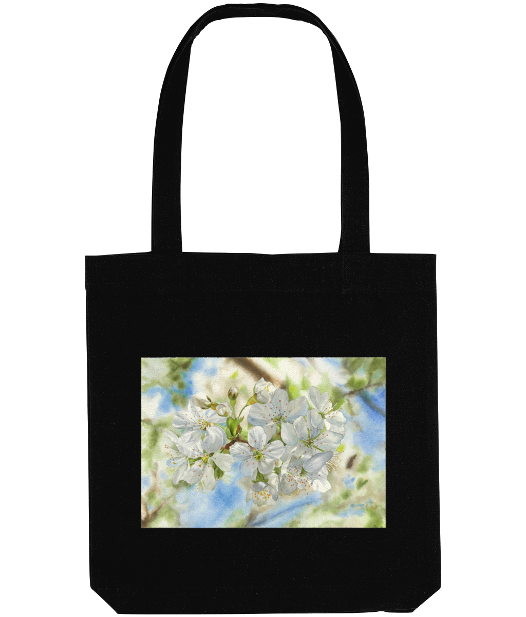 Cherry Blossoms Tote Bag - Image 11