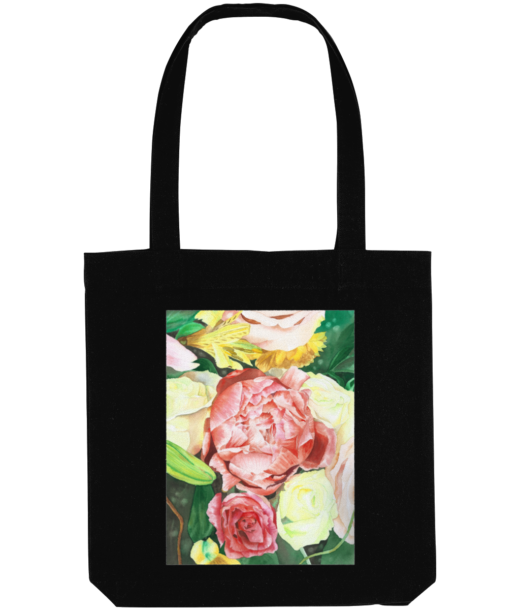Portrait of a Rose Tote Bag - Image 11