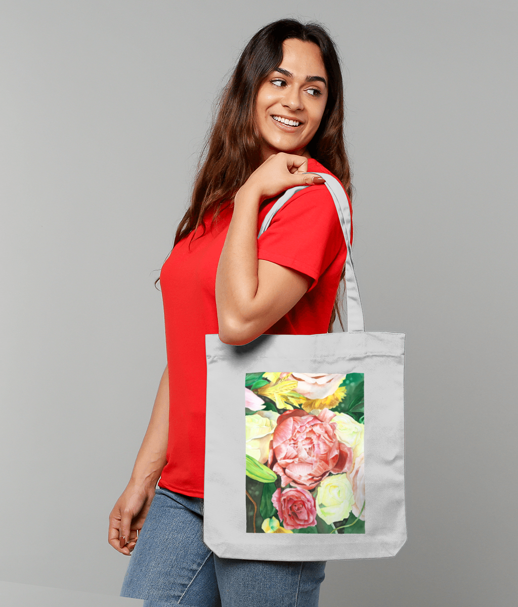 Portrait of a Rose Tote Bag - Image 8