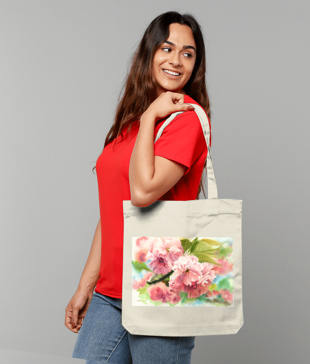 Sakura Blossoms Tote Bag - Image 6
